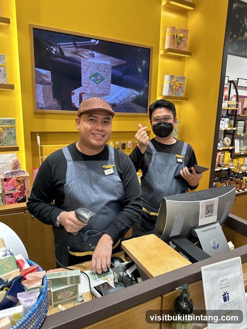 Store employees at checkout