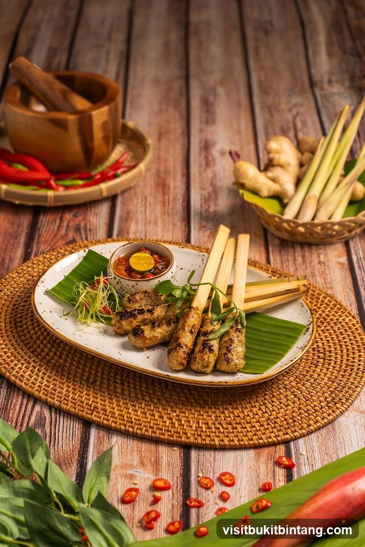 Satay Skewers with Dipping Sauce
