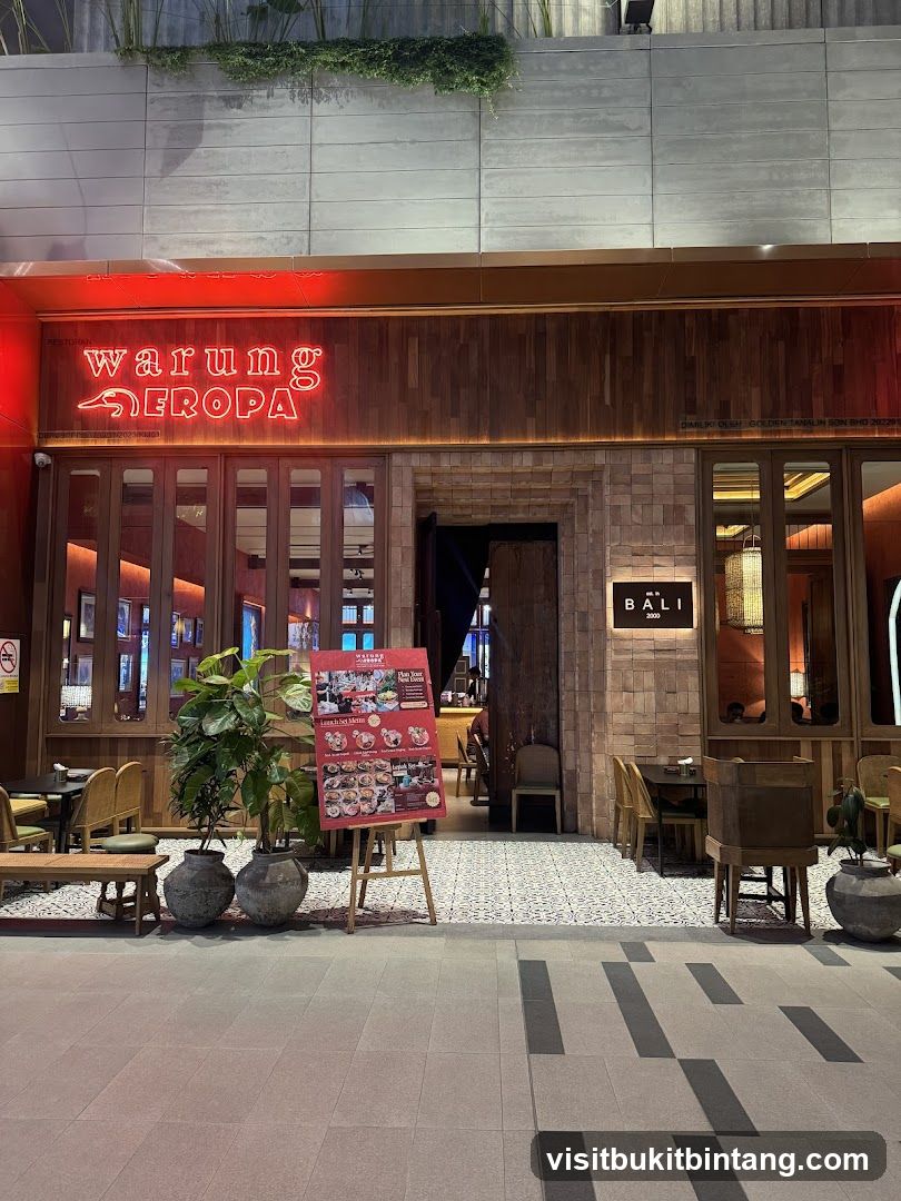 Warung Eropa • The Exchange TRX