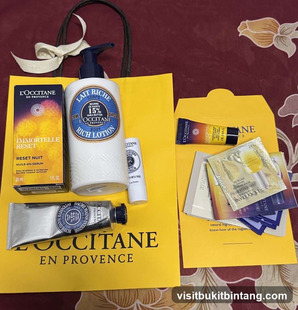 L'Occitane Skincare Products