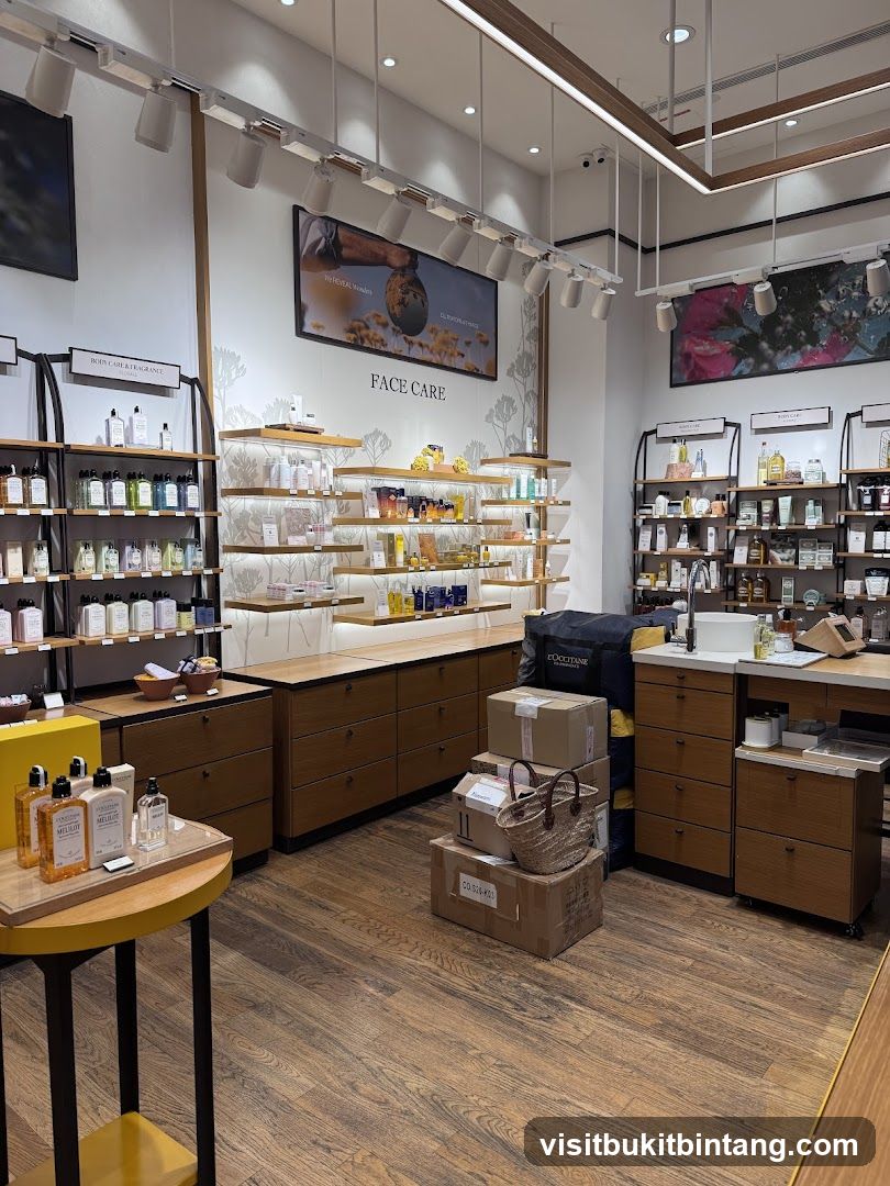 L'Occitane Store Interior