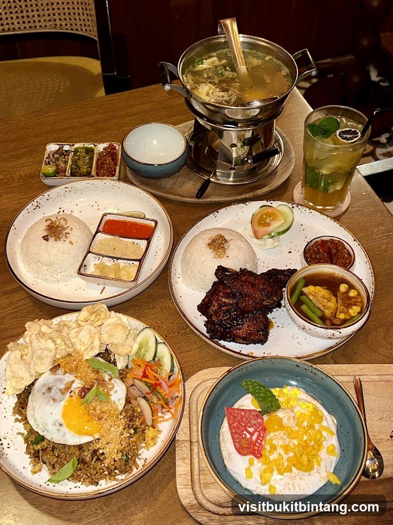 Various Indonesian Dishes