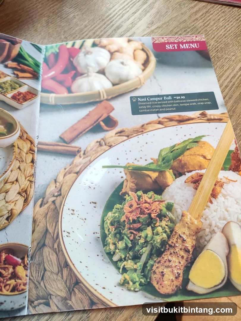 Set Menu
