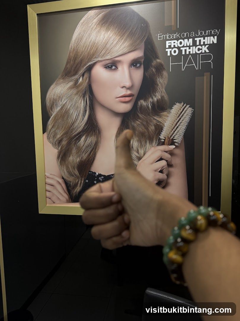 Hair Thickening Advertisement