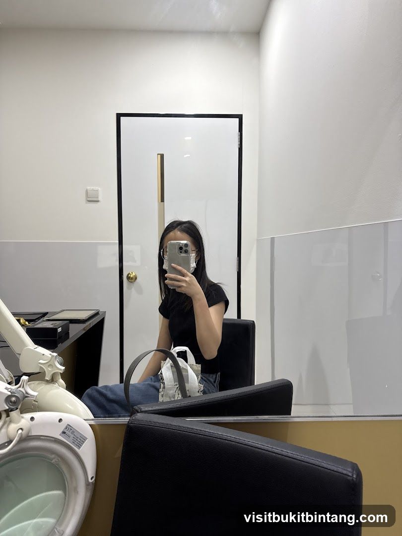 Woman in a Salon