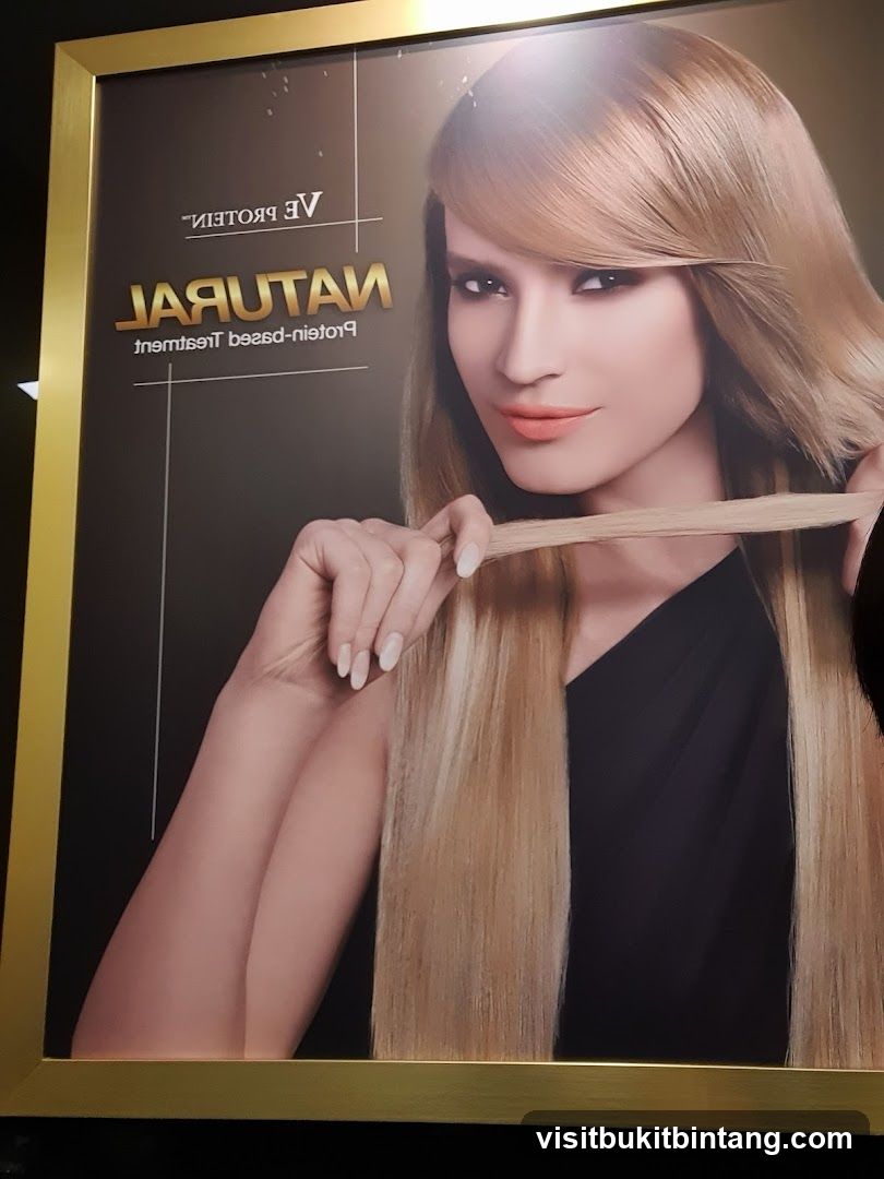 Hair Treatment Advertisement