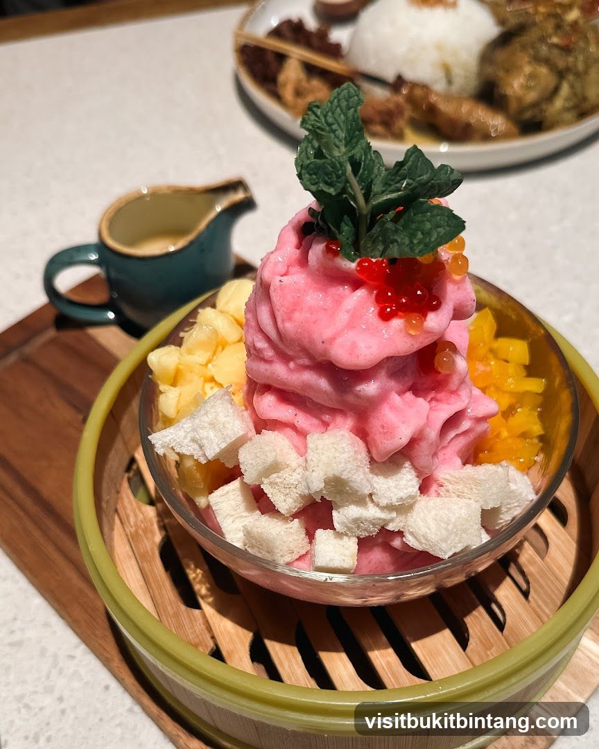 Dessert with Fruit and Bread