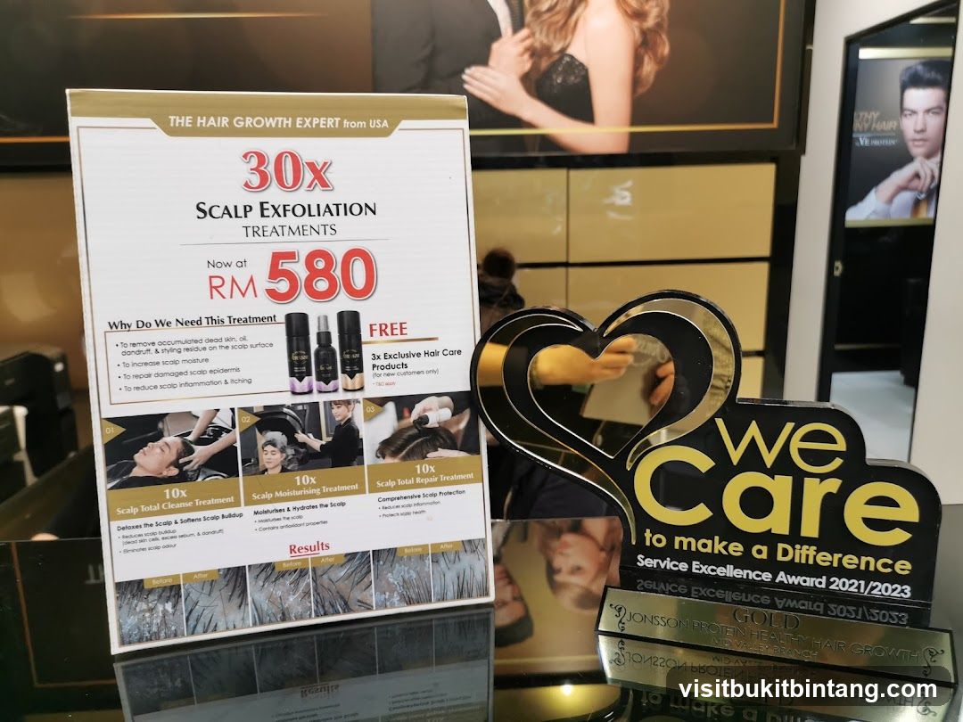 Scalp Exfoliation Treatment Promotion