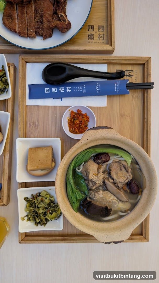 Pork Ribs and Noodle Soup