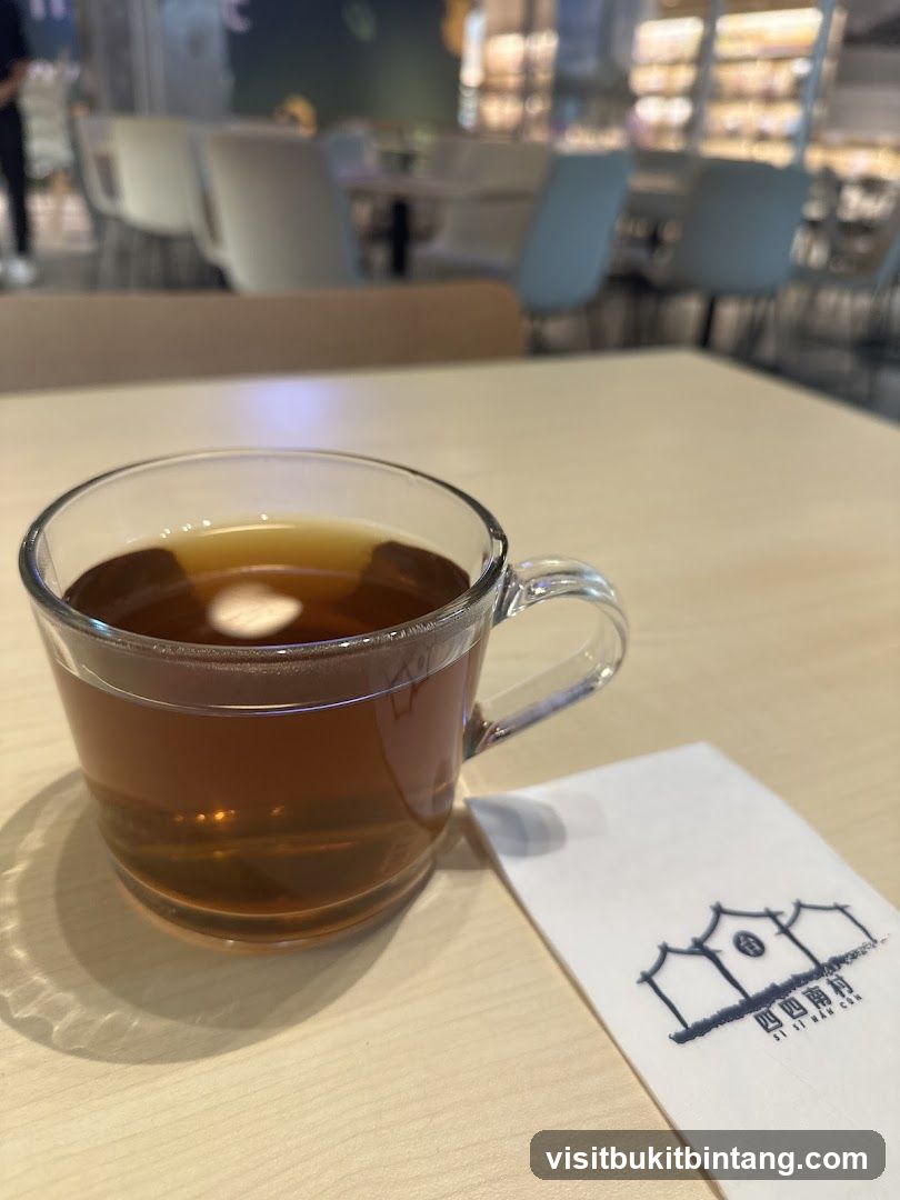 Tea and Napkin