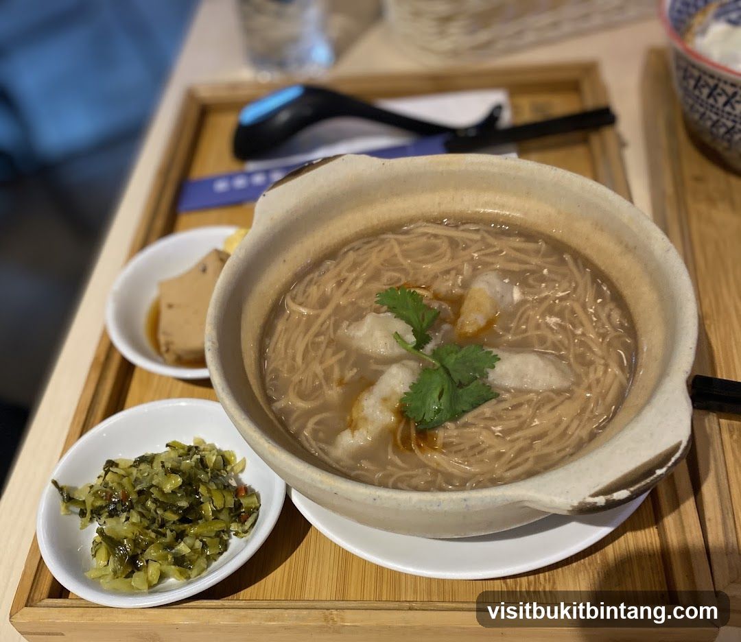 Noodle Soup with Sides