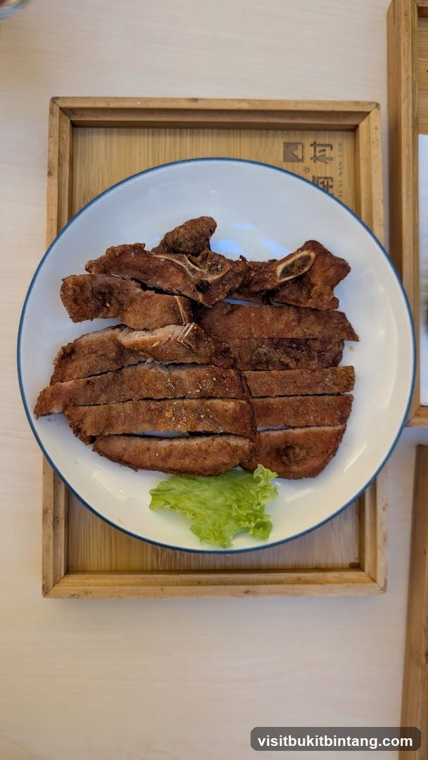 Sliced Pork Chops