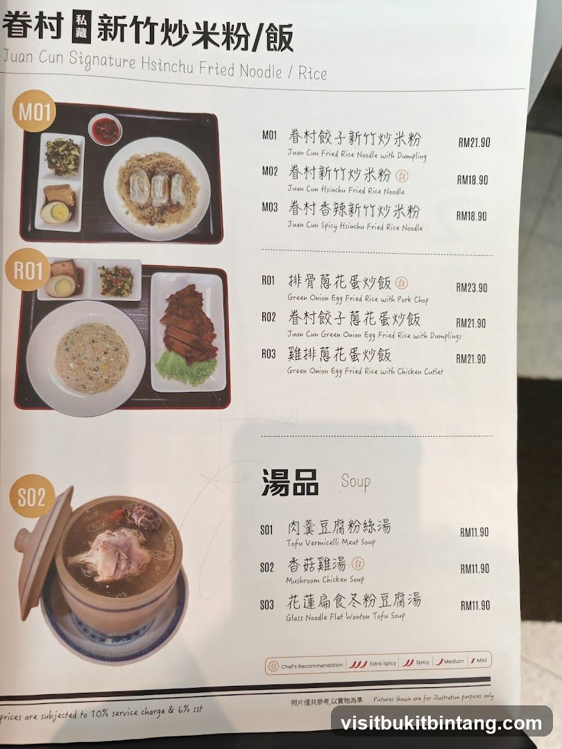 Juan Cun Signature Hsinchu Fried Noodle / Rice