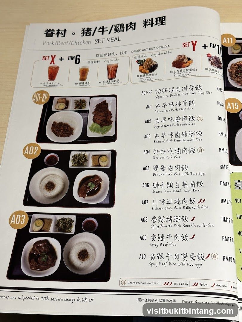 Pork/Beef/Chicken SET MEAL