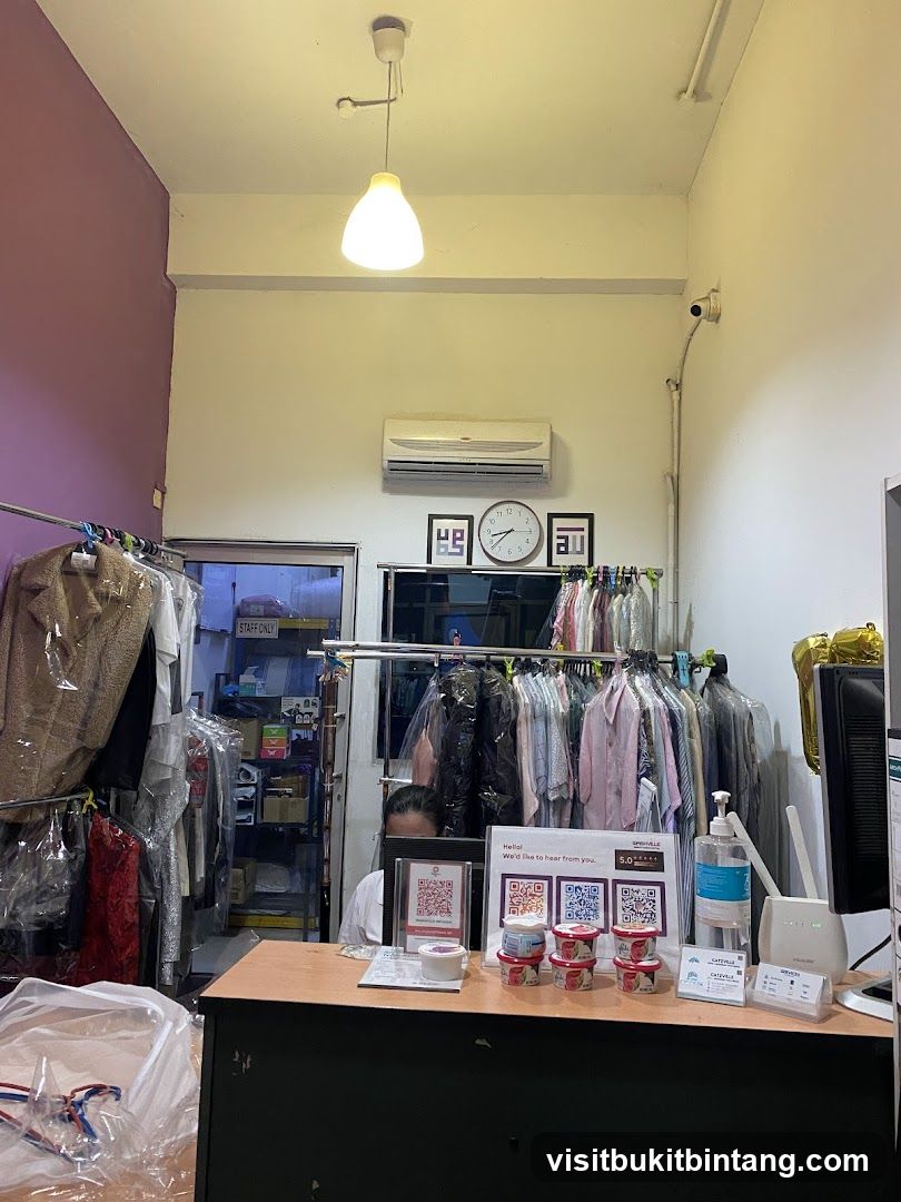 Dry Cleaning Counter