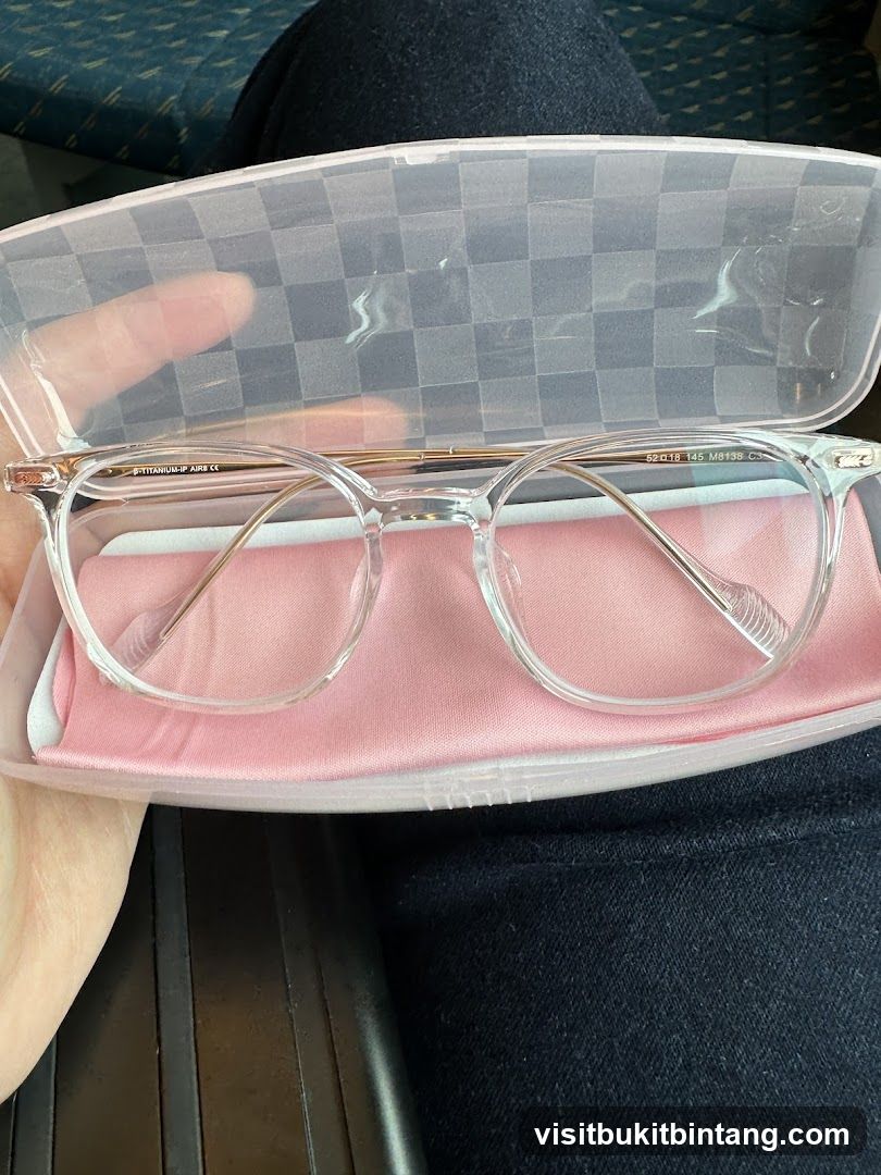 Eyeglasses in Case