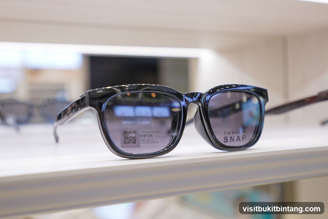 Eyeglasses on Display