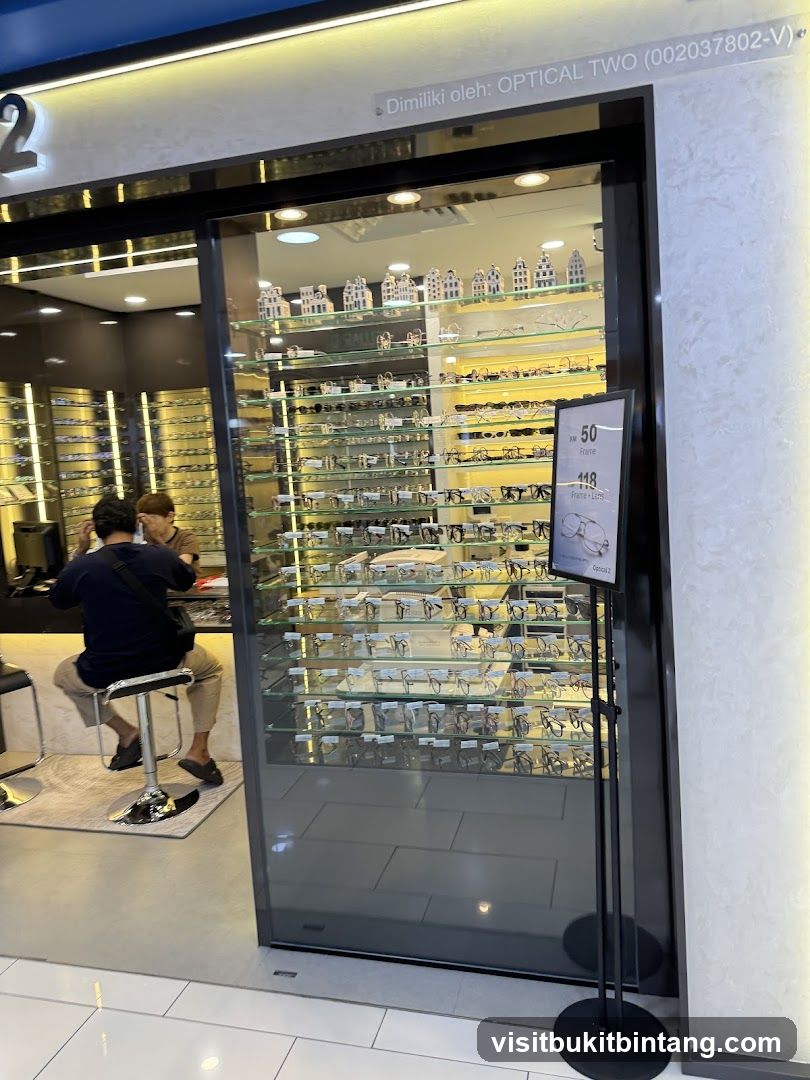 Optical Store Entrance