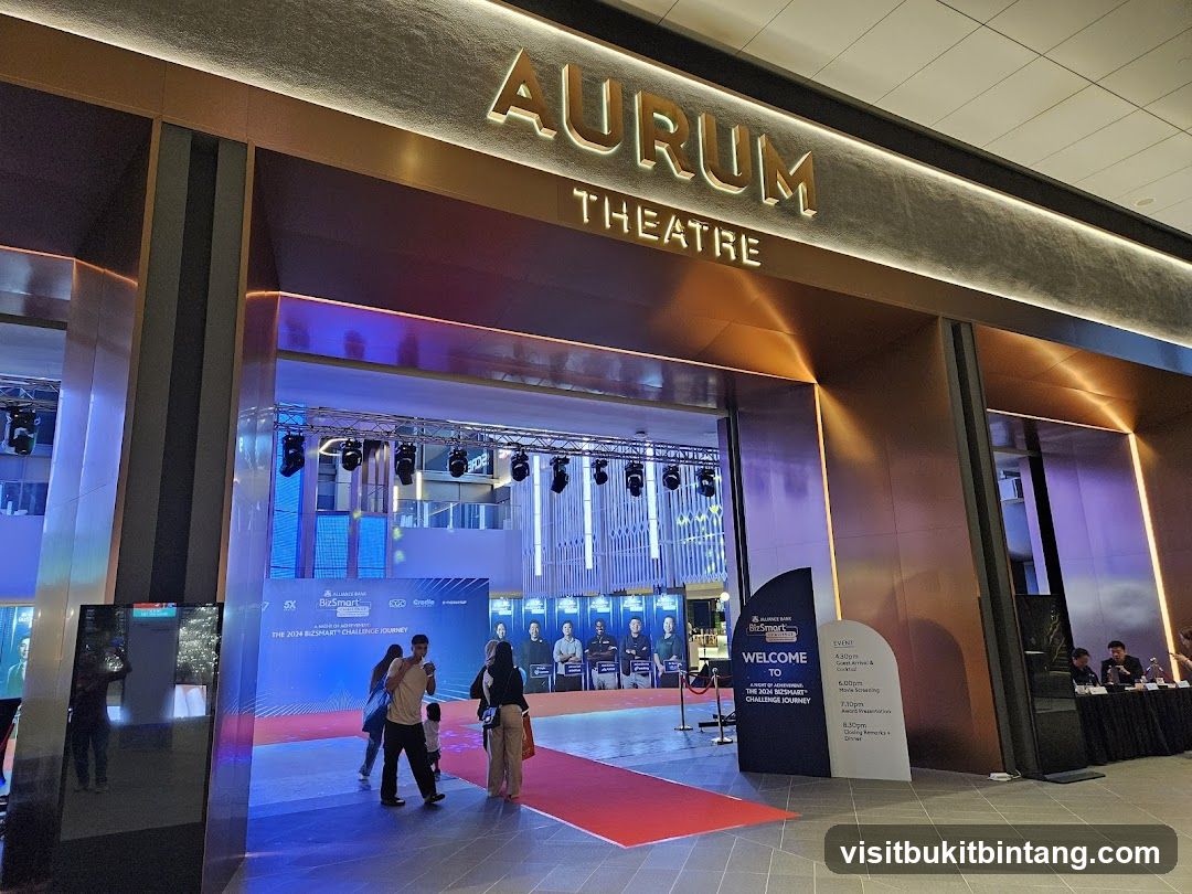 Aurum Theatre Entrance