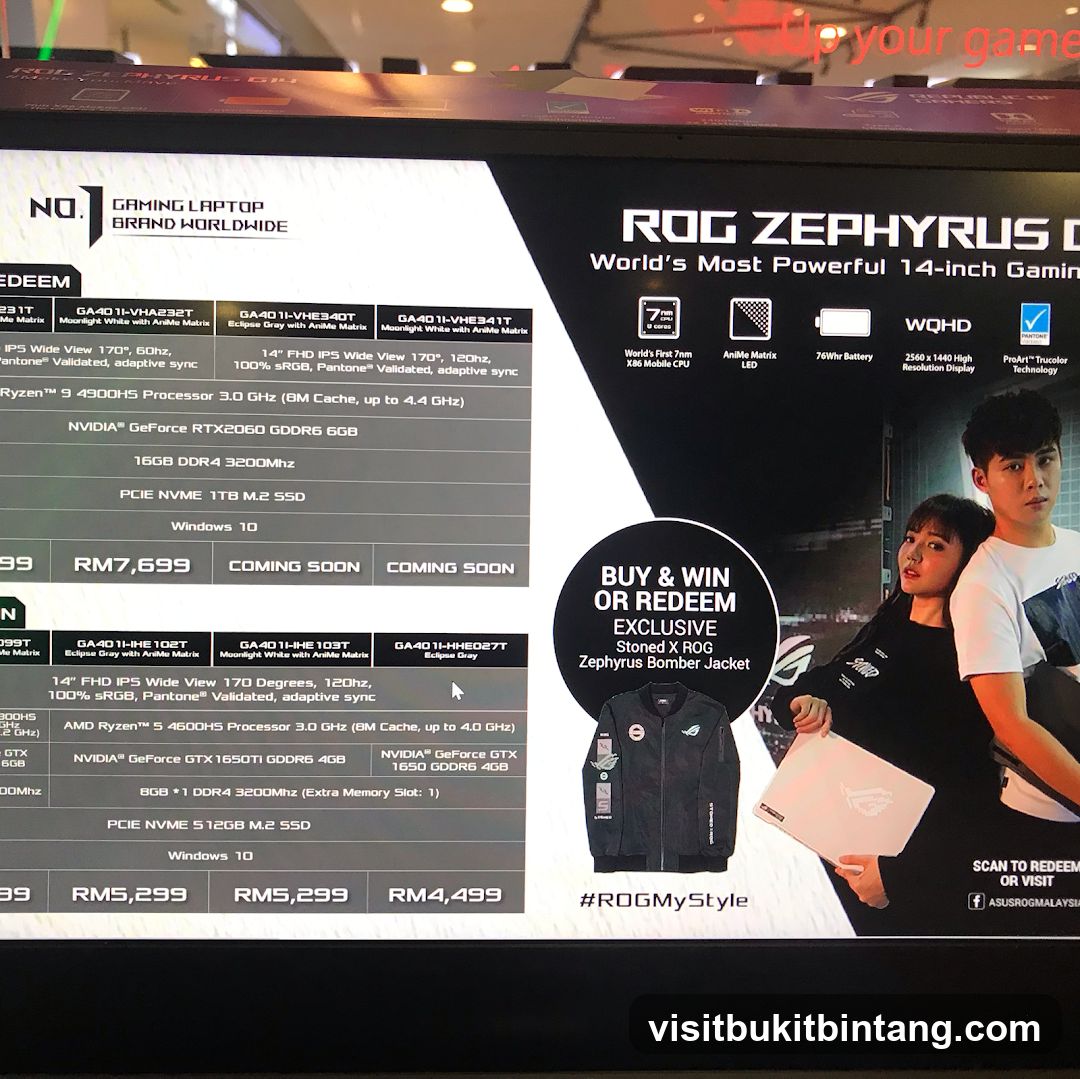 ROG Zephyrus G14 Laptops