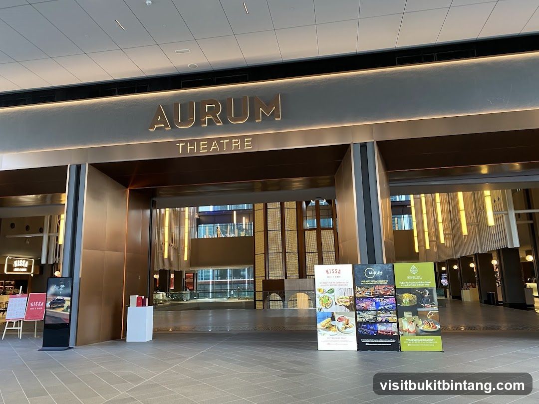 Aurum Theatre Entrance