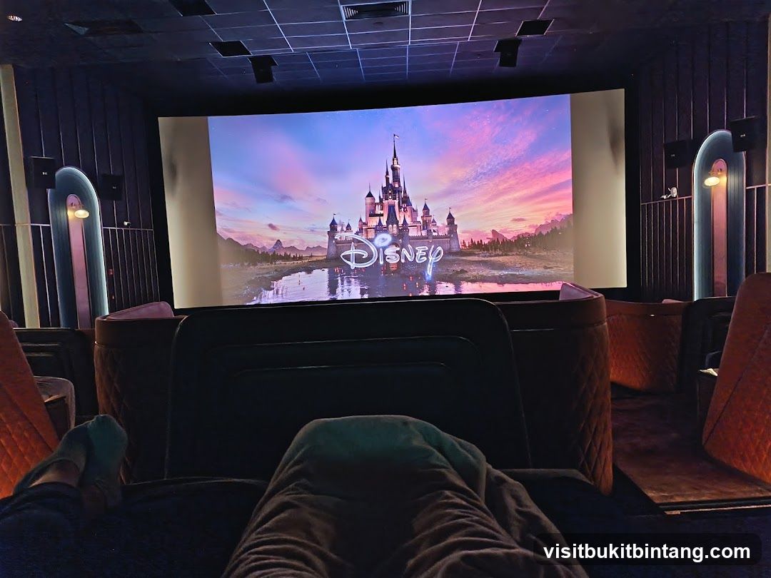 Movie Theater with Disney Logo