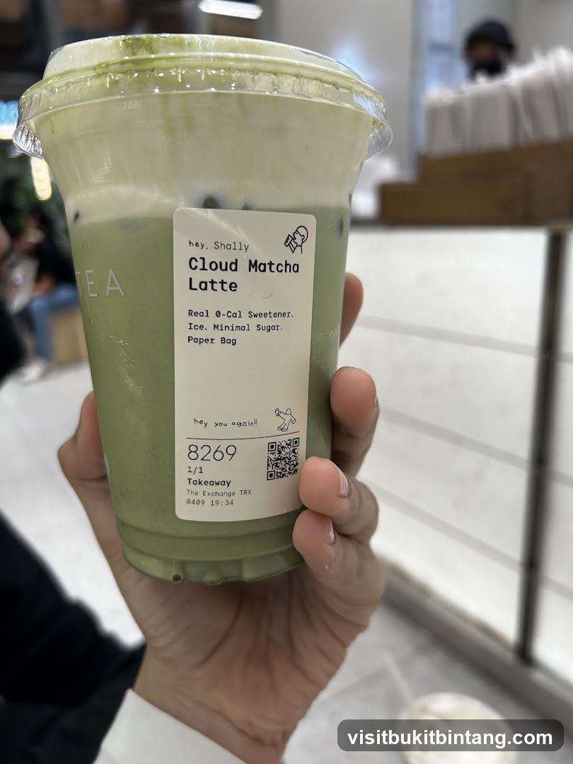 Cloud Matcha Latte
