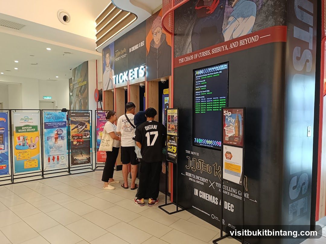 Movie Theater Ticket Counter