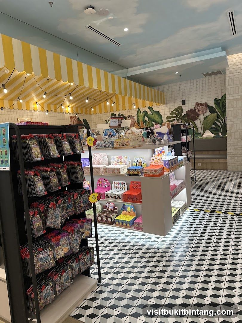Store Interior with Merchandise