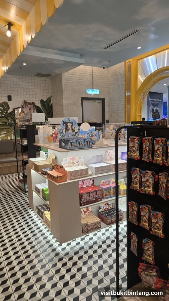 Display of Collectible Toys