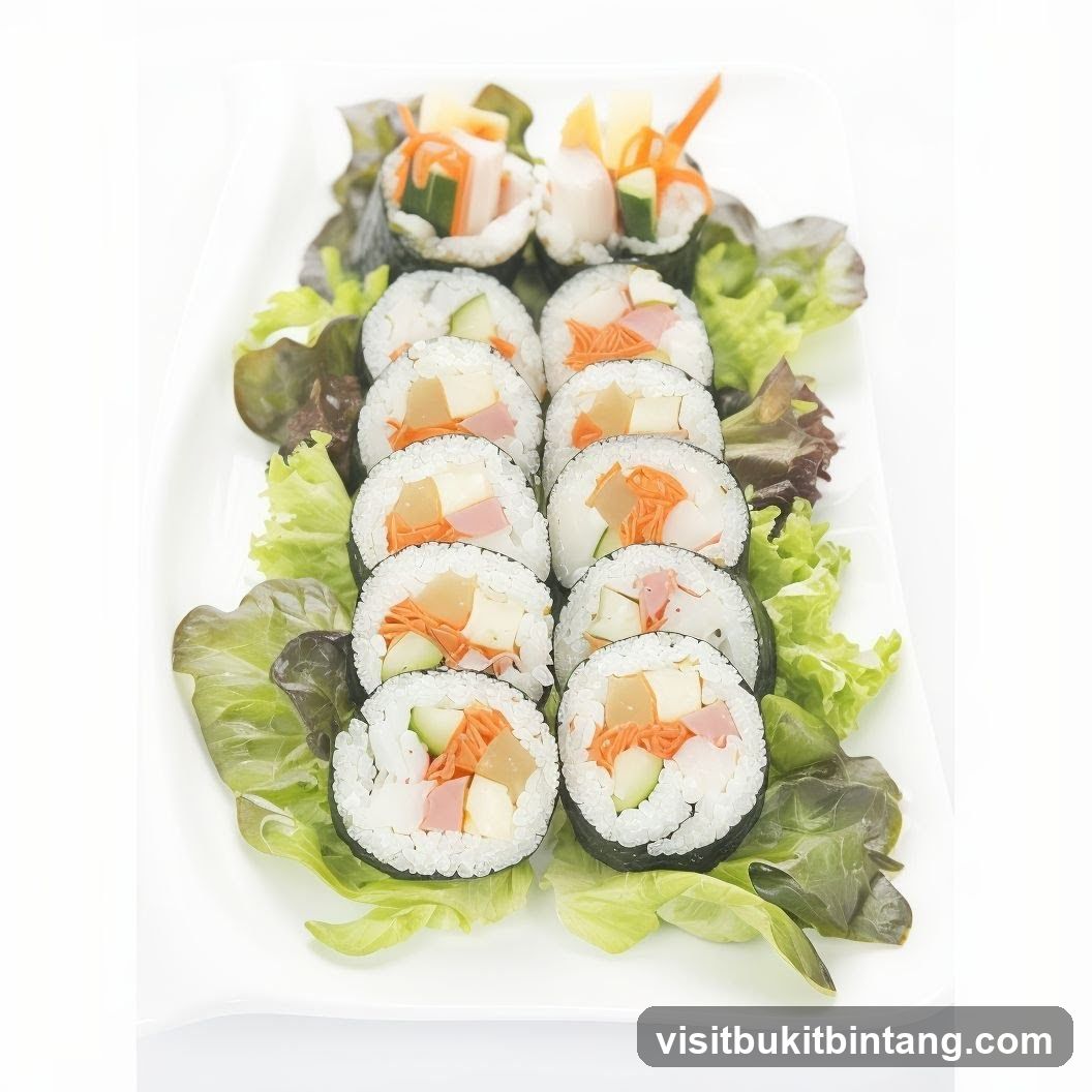 Gimbap Platter