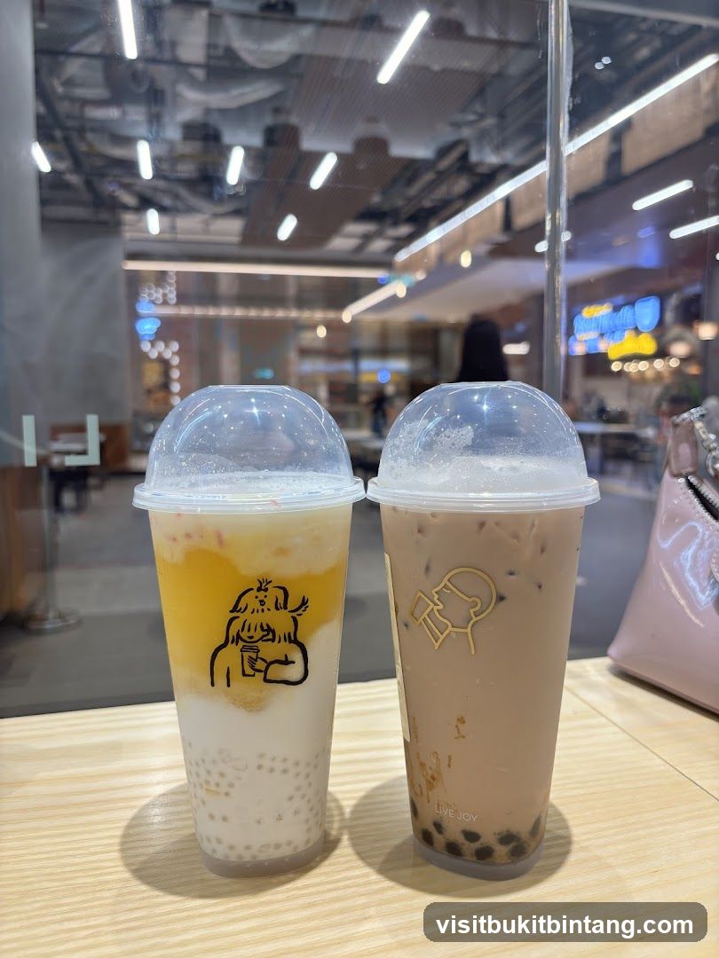 Two Bubble Teas