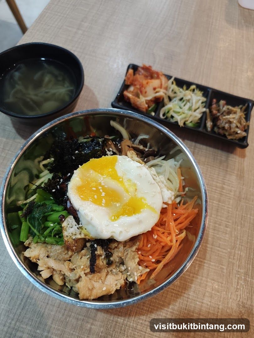 Bibimbap with Side Dishes