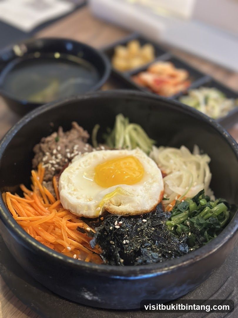 Bibimbap with Side Dishes