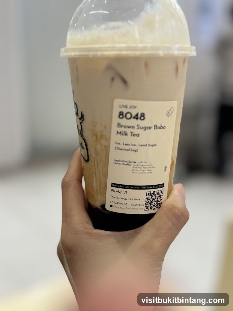 Brown Sugar Bobo Milk Tea