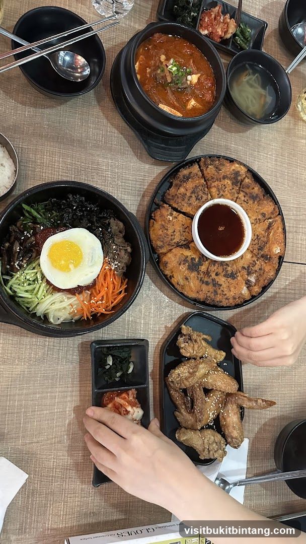 Korean Food Spread