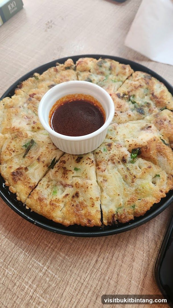 Savory Pancake with Dipping Sauce