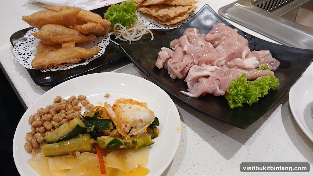 Assorted Appetizers and Raw Meat