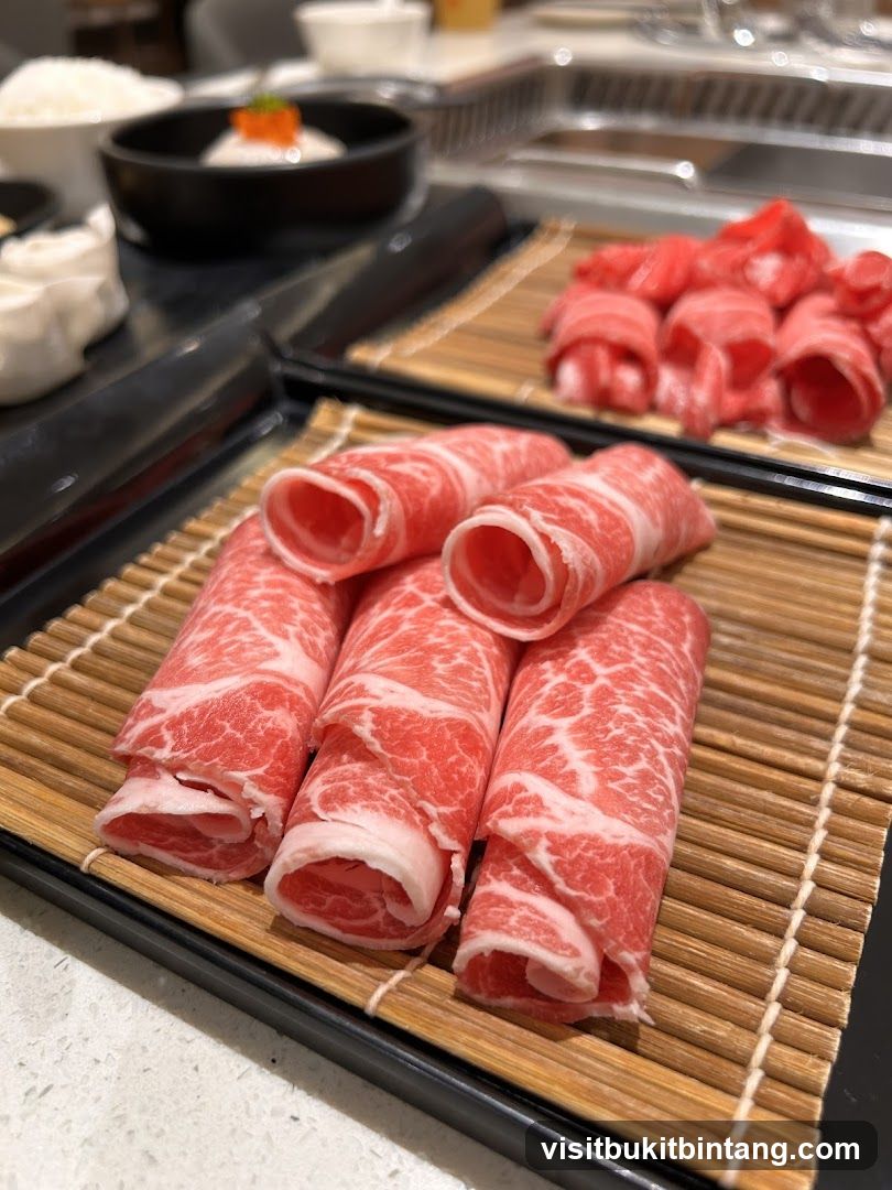 Thinly Sliced Raw Meat
