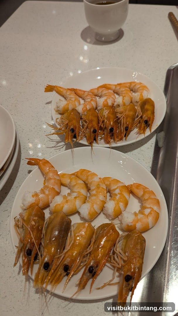 Plates of Shrimp