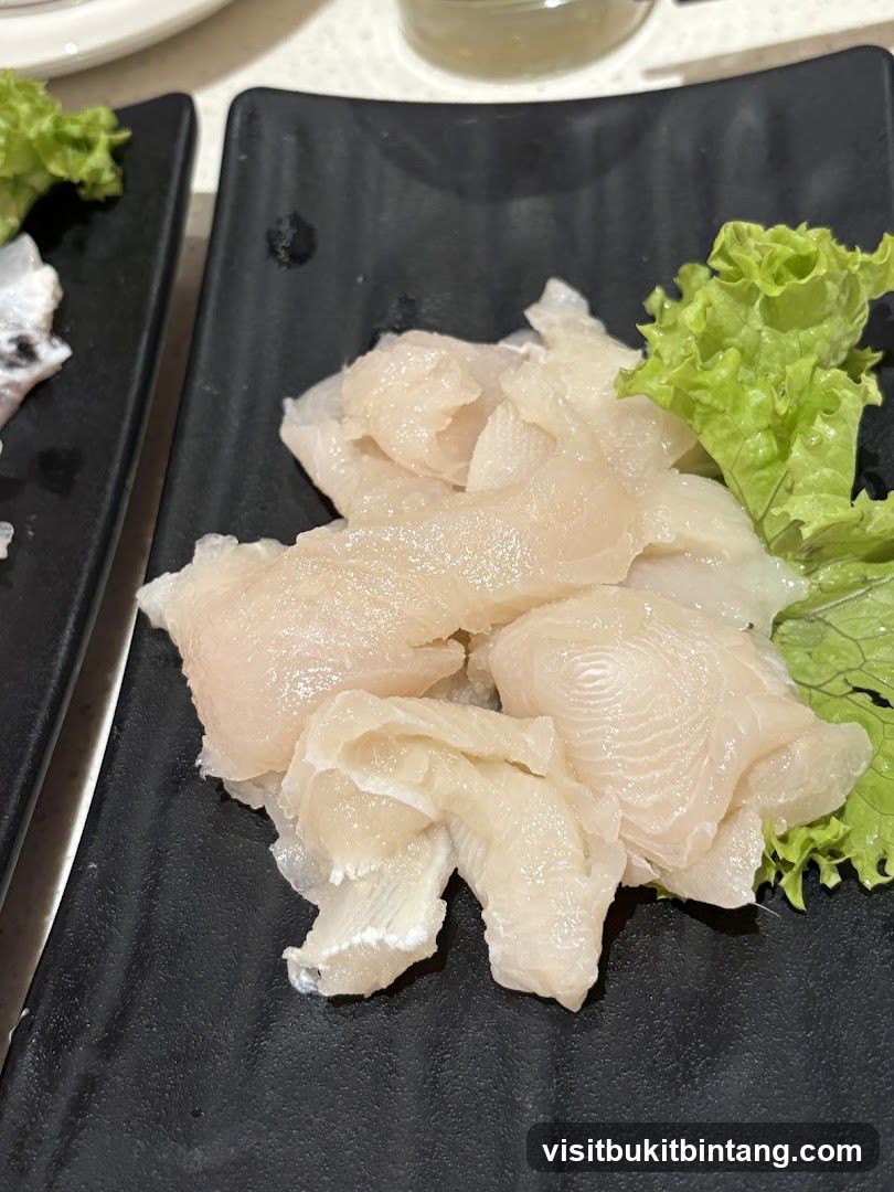 Thinly Sliced Raw Fish