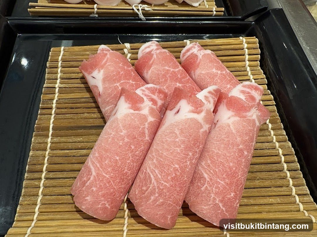 Thinly Sliced Pork Belly