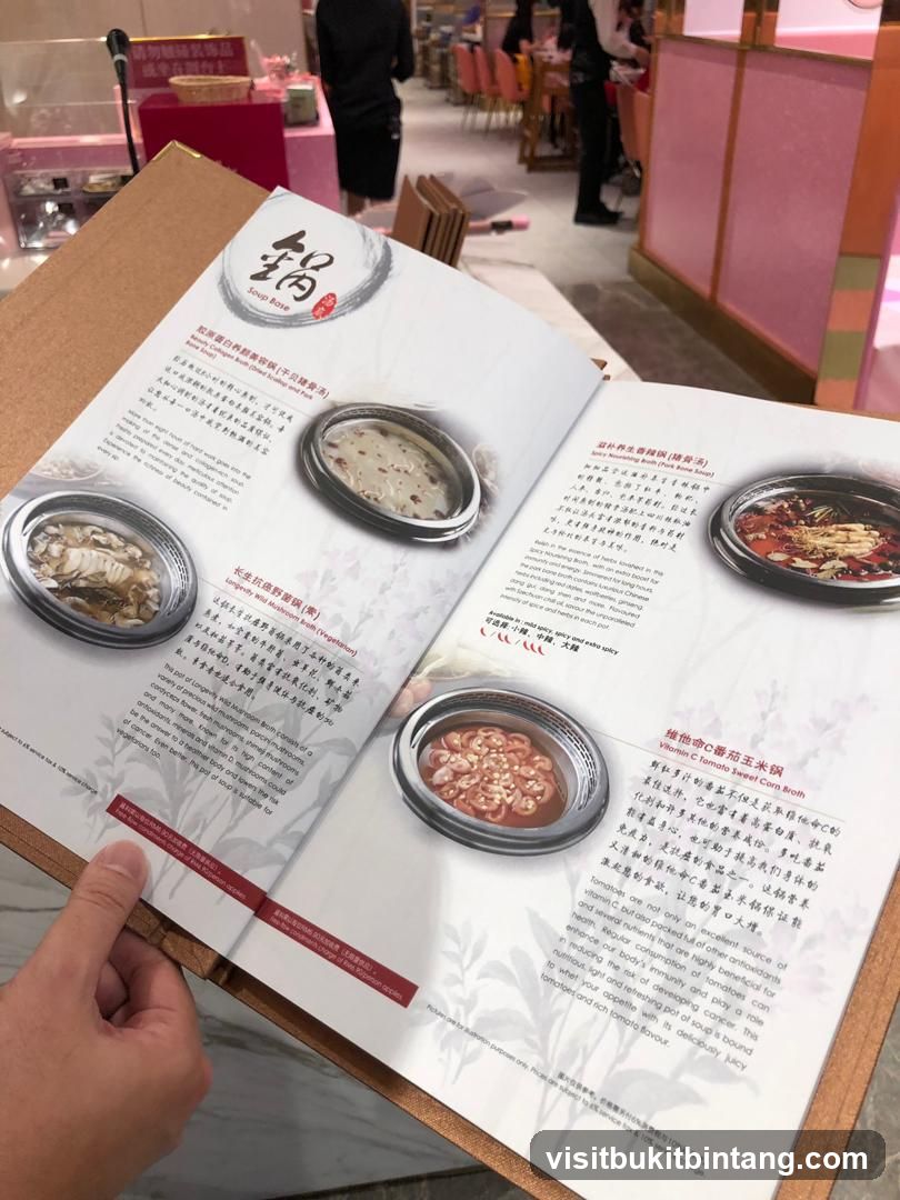 Soup Base Menu