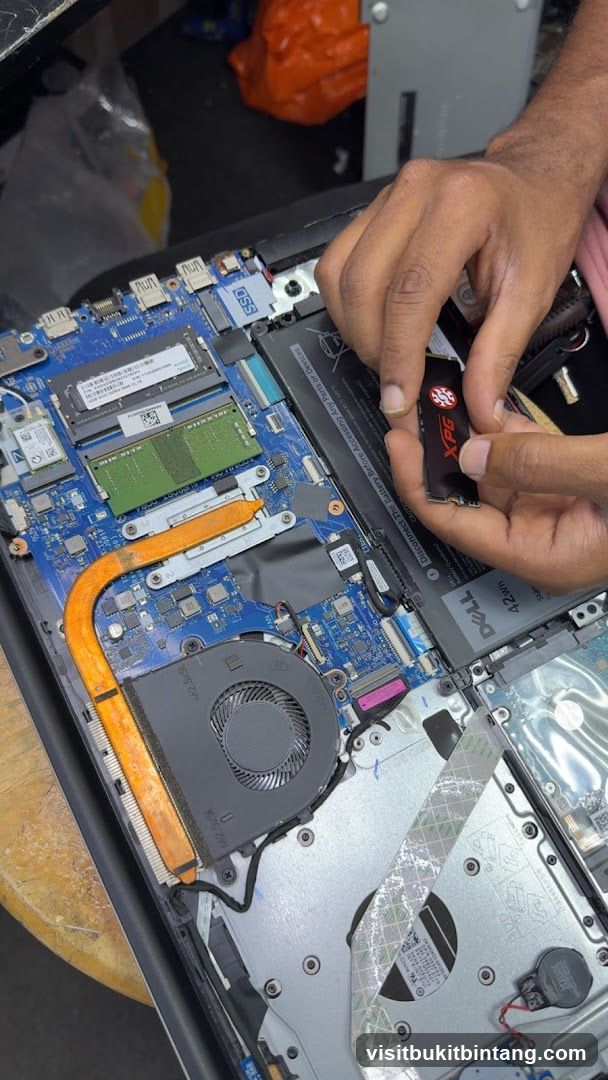 Laptop Component Installation