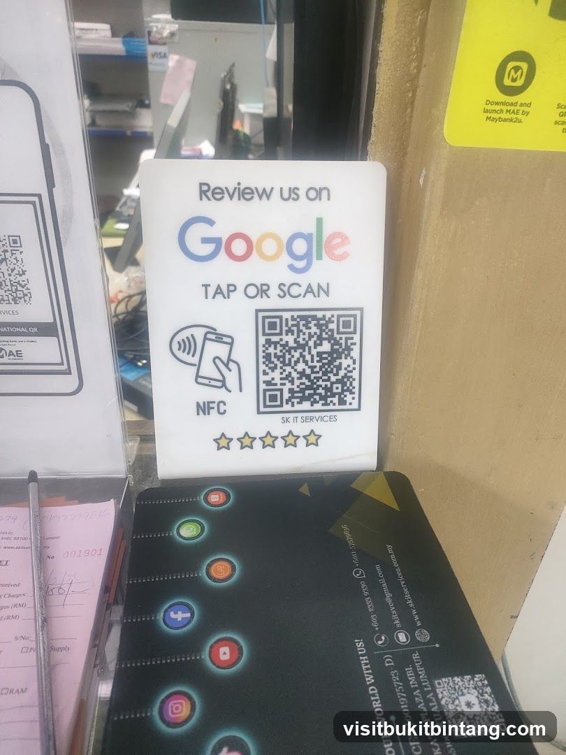 Google Review Sign