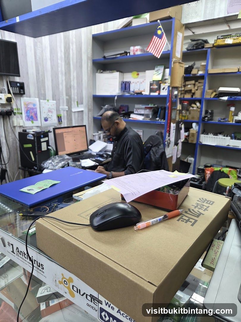 Computer Store Interior