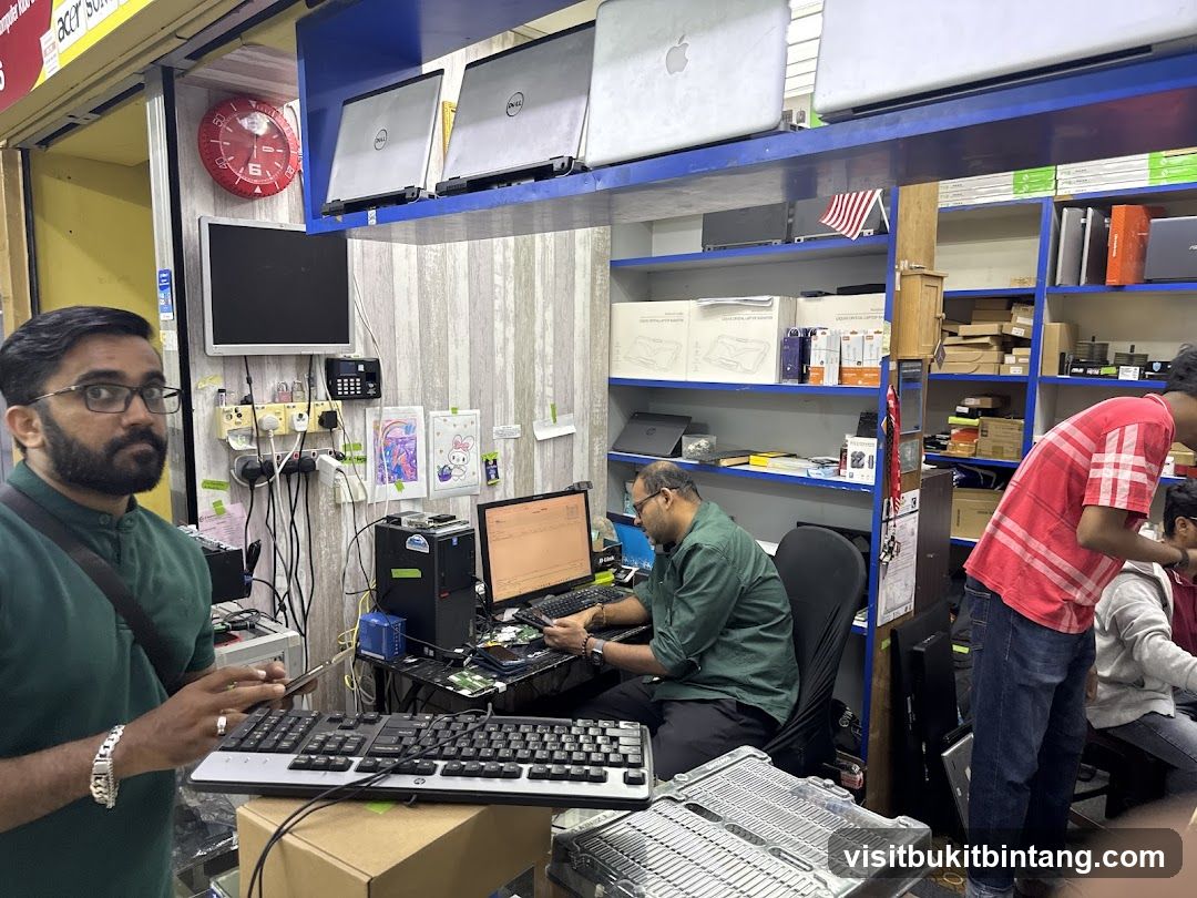 Computer Store Interior