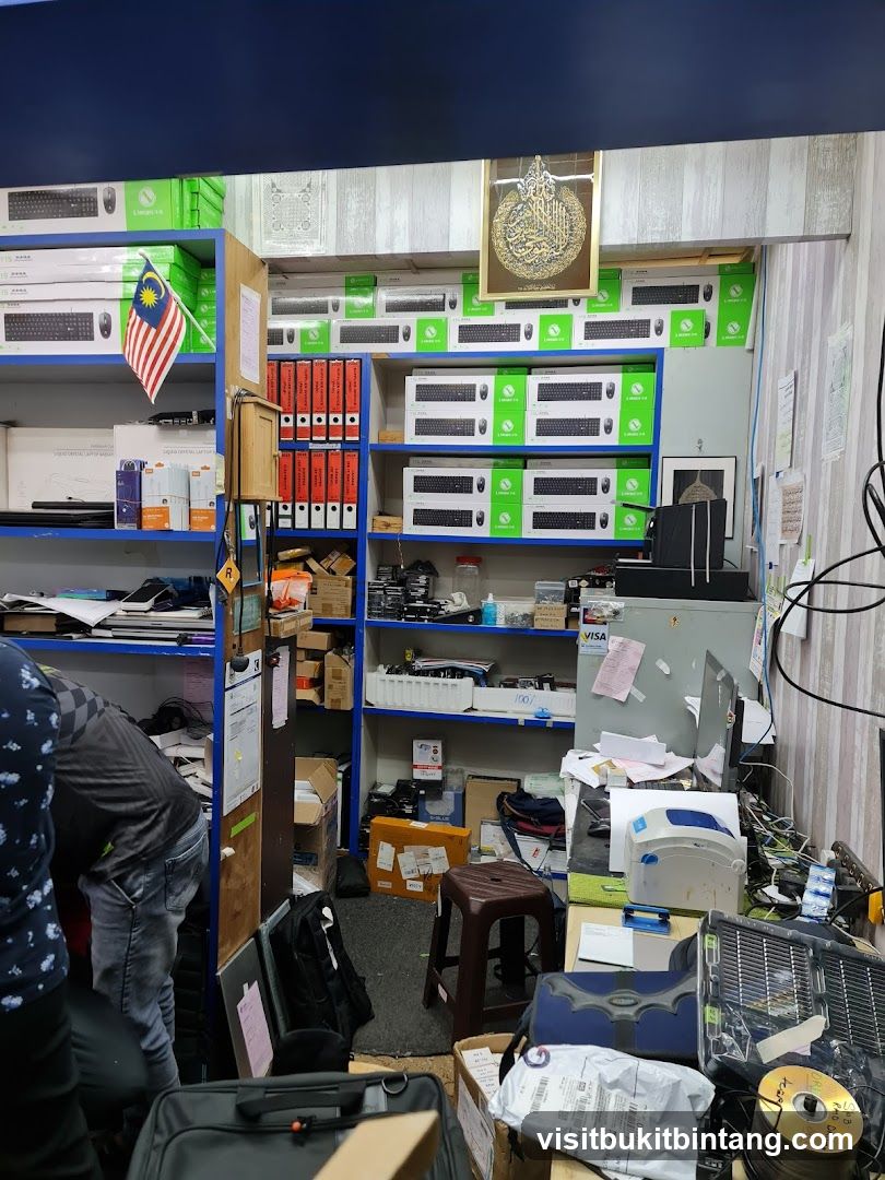 Computer Store Interior