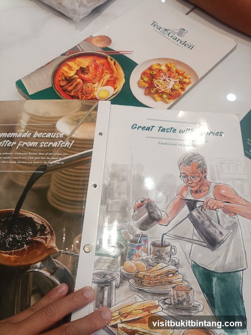 Tea Garden Menu