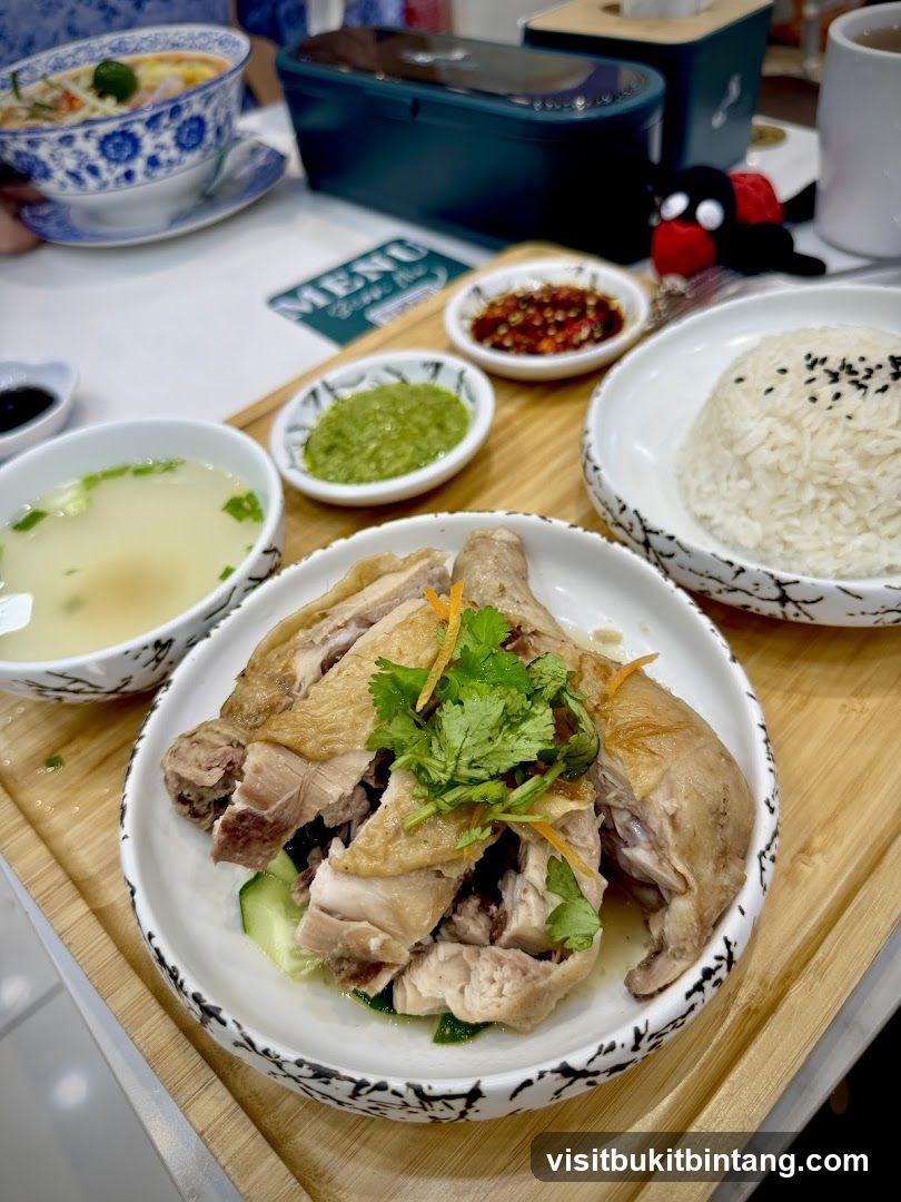 Hainanese Chicken Rice